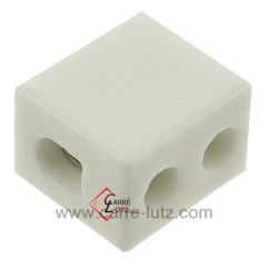 732040  Domino en porcelaine unipolaire 2,5 mm² 1,30 €