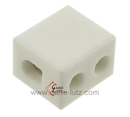 Domino en porcelaine unipolaire 2,5 mm²