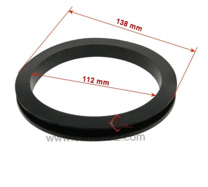 Joint de résistance de chauffe eau Diamètre interieur 108 mm