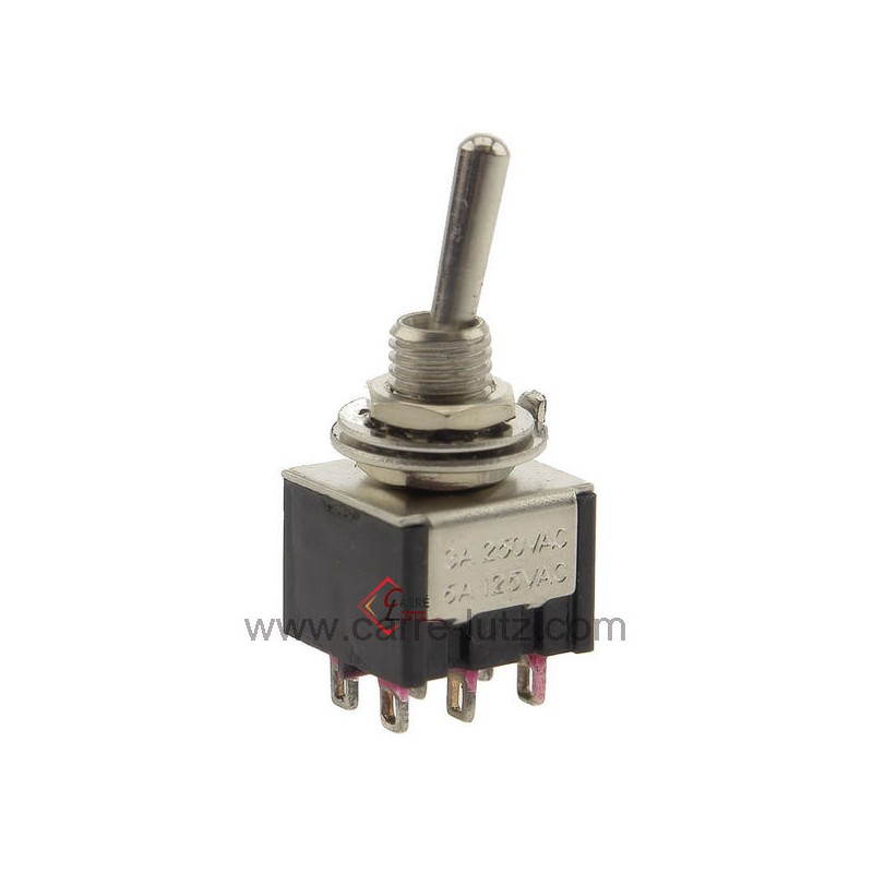 220019 Interrupteur marche arrêt 2A 250V on/off/on 6 plots 2,10 € 220019 Interrupteur marche arrêt 2A 250V on/off/on 6 plots 2,10 €