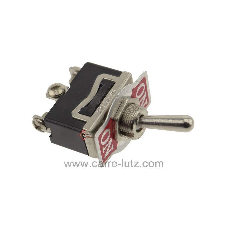 220020 Interrupteur inverseur 10A 250V on/on 3 plots 3,50 € 220020 Interrupteur inverseur 10A 250V on/on 3 plots 3,50 €