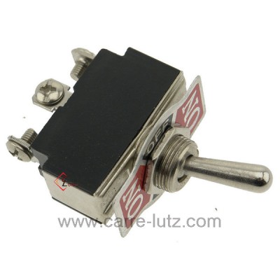 220021 Interrupteur marche arrêt 10A 250V on/off/on 3 plots 3,70 €