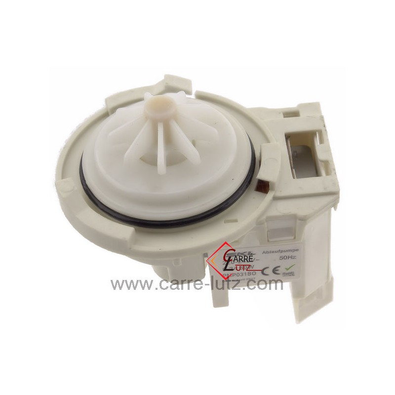 00165261 - Pompe de vidange de lave vaisselle Bosch Siemens Candy Hoover Ariston 