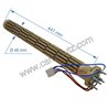 703784  Résistance stéatite cablée tête carrée 47 mm 3000W triphasée de chauffeau 99,60 €