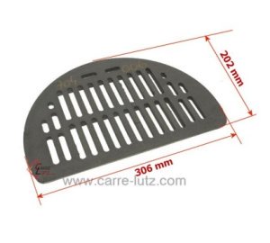 28580NOIBC - Grille de décendrage de pôele à bois Supra Gotham