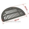 704006 28580NOIBC - Grille de décendrage de pôele à bois Supra Gotham 53,50 €