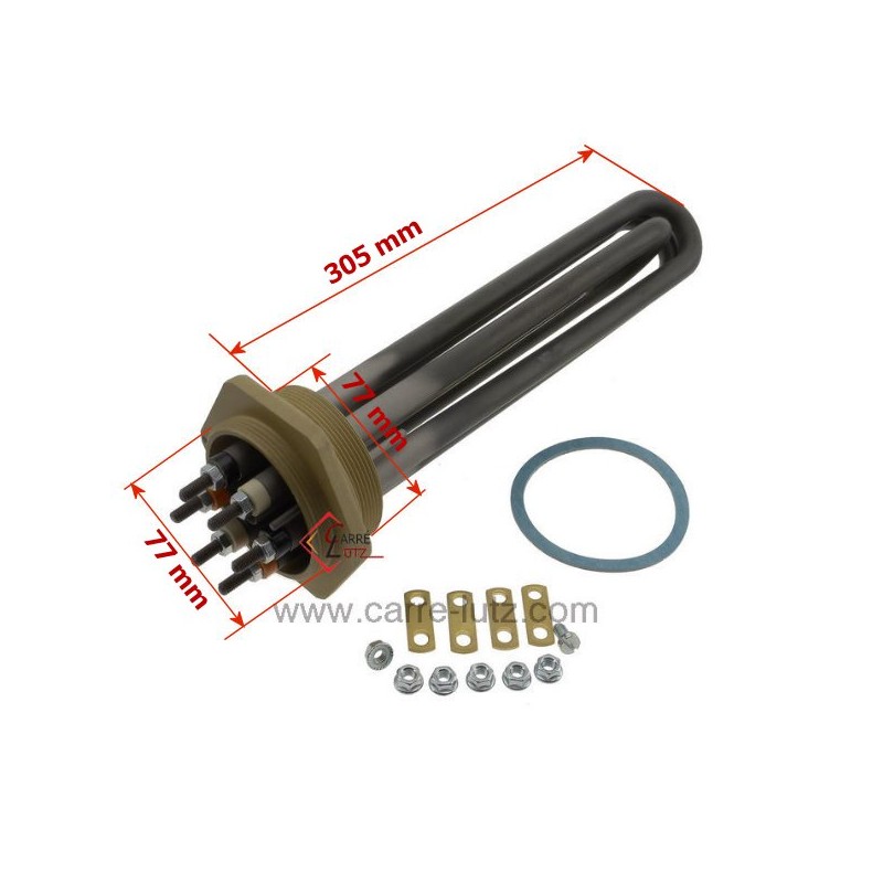703804 Résistance de chauffe eau 6000W monophasé ou triphasé M77 346,40 € 703804 Résistance de chauffe eau 6000W monophasé ou triphasé M77 346,40 €