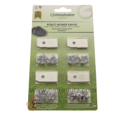 99879002  577864602 - 36 Lames de robot tondeuse Husqvarna 12,90 €