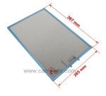 70190031  00353110 - Filtre à graisse métal 388,5x265mm de hotte aspirante Bosch Siemens 15,50 €