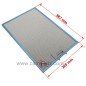 00353110 - Filtre à graisse métal 388,5x265mm de hotte aspirante Bosch Siemens 00353110 - Filtre à graisse métal 388,5x265mm de hotte aspirante Bosch Siemens