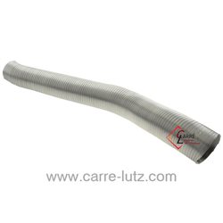 Tube aluminium flexible Gris diamètre 60 mm 1 mt à 3 mt , reference 744013