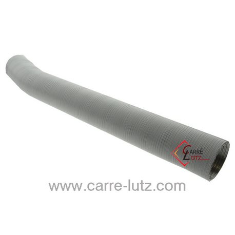 Tube aluminium flexible Blanc diamètre 60 mm 1 mt à 3 mt , reference 744012