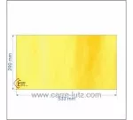 00248  P0046330 - Vitre réfractaire Vitrocéramique 533X290 mm de foyer Deville 78,30 €