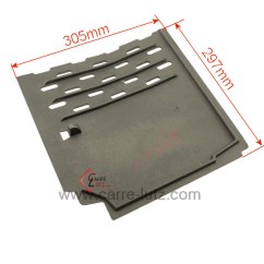 702648  20368362101 - Support de foyer droit nouveau modèle de convecteur Godin 76,80 €