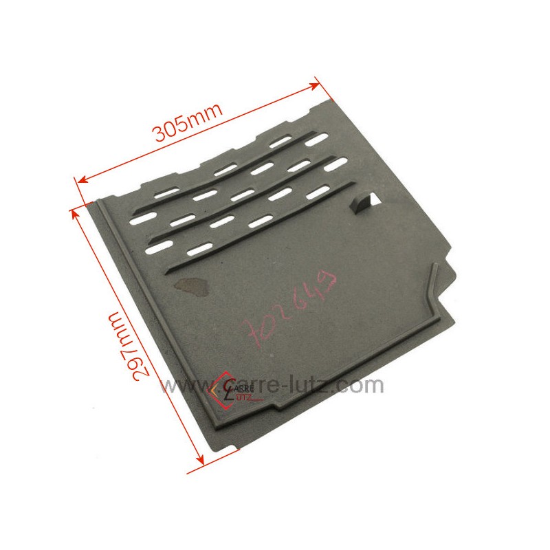 702649  20369362101 - Support de foyer gauche Nouveau model de convecteur Godin 76,80 €