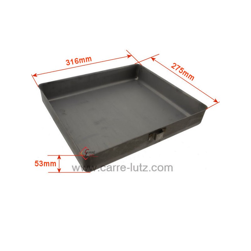 702616  13316315800 - Cendrier d'insert Godin 3358 56,60 €