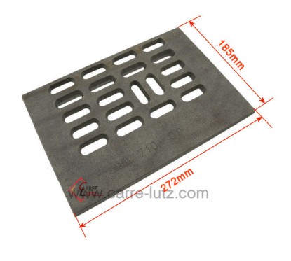 CH710083162 - Grille gauche de foyer Godin 3162