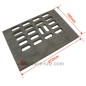 CH710083162 - Grille gauche de foyer Godin 3162