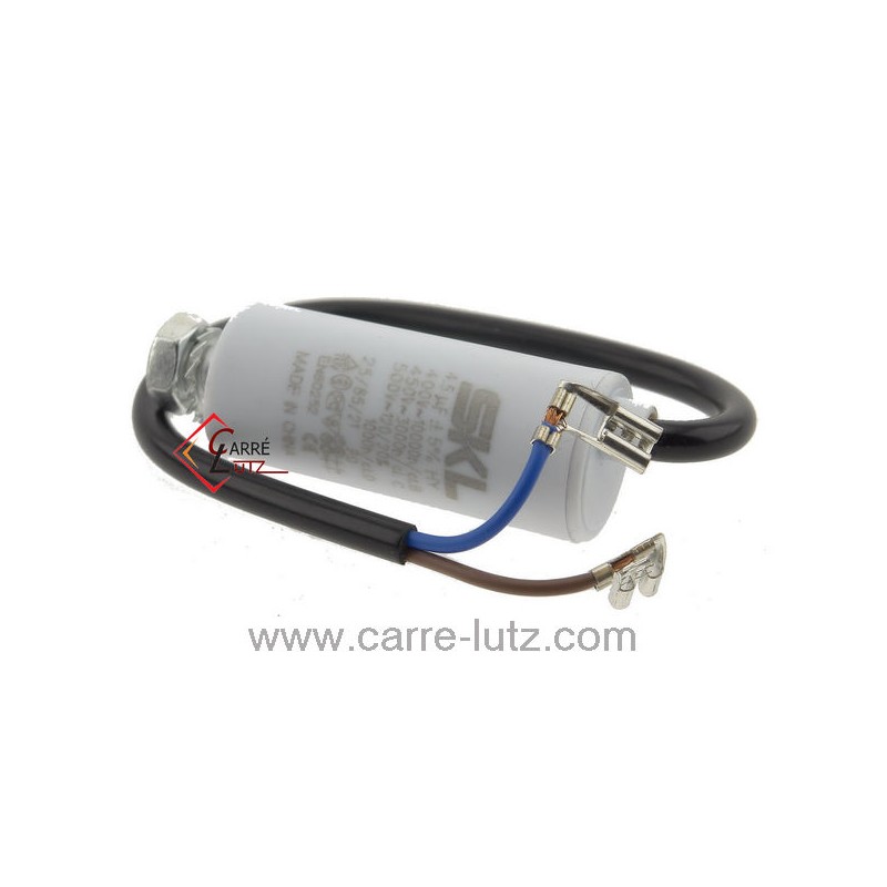 230035  Condensateur permanent à fils 4,5 MF 450V 4,80 €