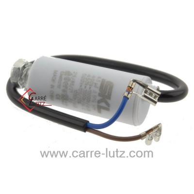 230035  Condensateur permanent à fils 4,5 MF 450V 4,80 €