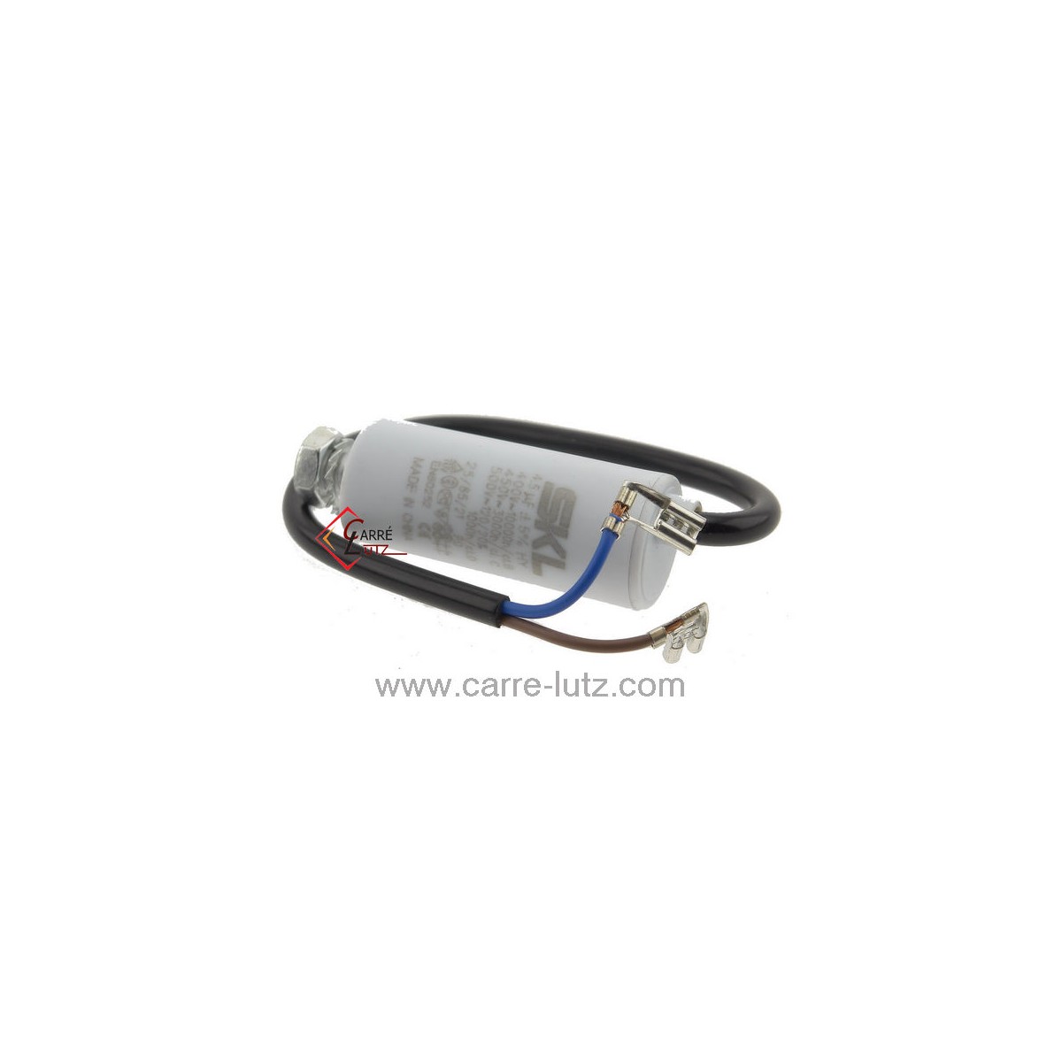 230035  Condensateur permanent à fils 4,5 MF 450V 4,80 €
