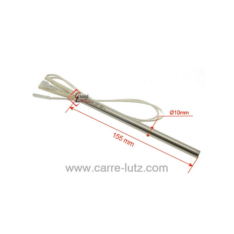 703944 Résistance 300W 10 mm longueur 155 mm de poêle à pellet 25,38 € 703944 Résistance 300W 10 mm longueur 155 mm de poêle à pellet 25,38 €