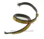 705011  Joint fibre de verre tressée plat 8x3 mm adhésif 2,70 €