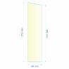Verre réfractaire 64x260x272 mm n°20 Efel Surdiac, reference 0064X260X272