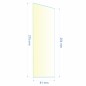 Verre réfractaire 81x275x254 mm N°2 Efel Surdiac