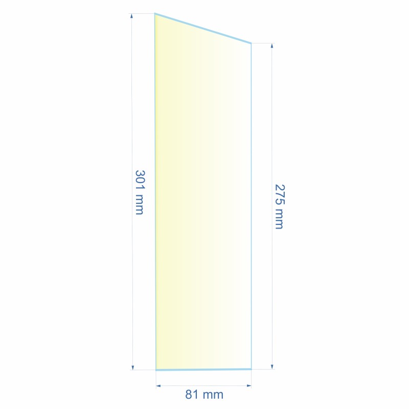 0081X275X301 Verre réfractaire 81x275x301 mm Efel Surdiac 13,50 € 0081X275X301 Verre réfractaire 81x275x301 mm Efel Surdiac 13,50 €