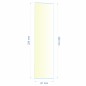 Verre réfractaire 81x320x324 mm N°10 Efel Surdiac