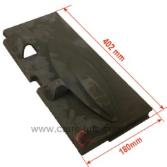 702622  Plaque laterale avant gauche 10165336800 de foyer Godin 3368 44,30 €