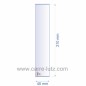 Verre réfractaire 40x210 mm épaisseur 3 mm Verre réfractaire 40x210 mm épaisseur 3 mm