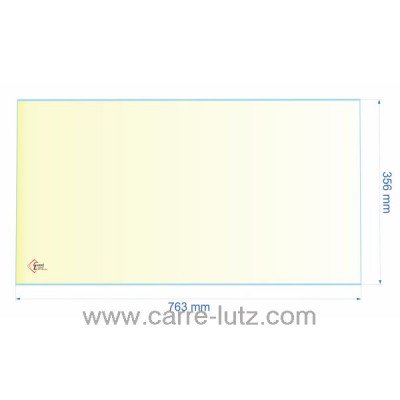 00257  AX606128A - verre réfractaire Vitrocéramique 763x356 Invicta 125,60 €