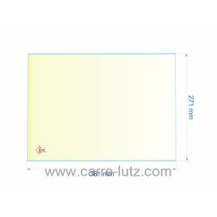 00259  AX606137A - verre réfractaire Vitrocéramique 361x271 Invicta 50,40 €