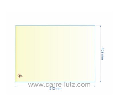 00260  AX606199A - verre réfractaire Vitrocéramique 512x402 Invicta 103,50 €