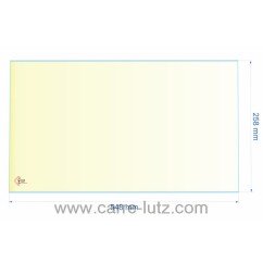 00263  AX606122A - verre réfractaire Vitrocéramique 548x258 Invicta Wabi 73,00 €