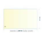 00264  verre réfractaire Vitrocéramique 468x295 AX606147A Invicta Cassine 71,60 €