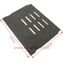 F610164B - Demie grille de poêle Invicta Le ch\'ti poêle