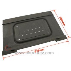 702131  F610173B-C - Taque décorée PC de poêle Invicta Sedan L 127,30 €