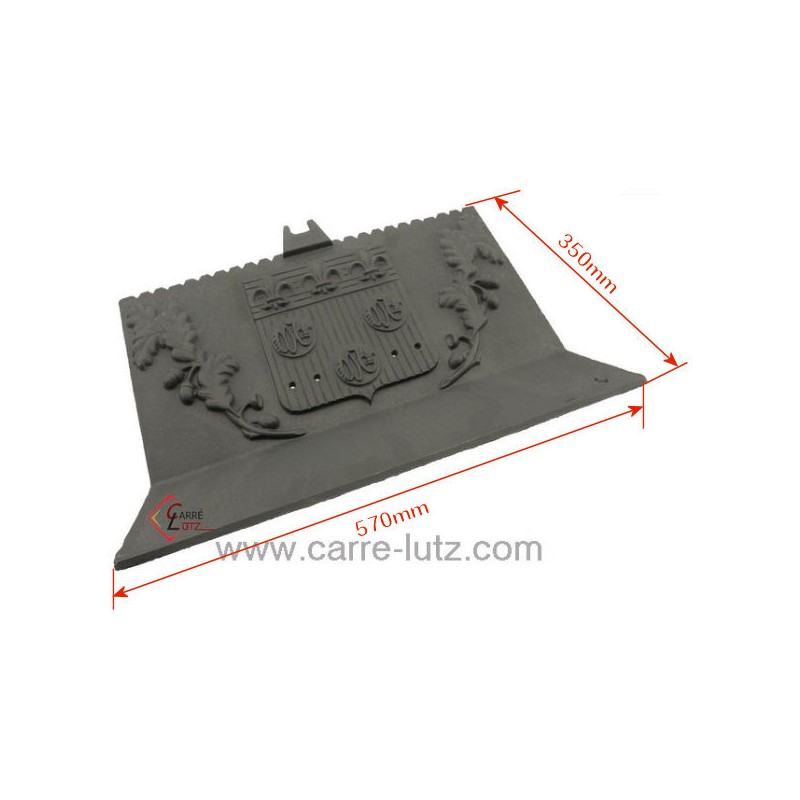 702654  CH620303163 Plaque arriere de foyer d insert Godin 3163 134,30 €