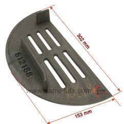 702186  F612188B - Grille foyère droite de foyer Invicta 38,60 €