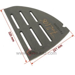 702106  F610638B - Grille gauche de poêle Invicta Pharos  31,40 €