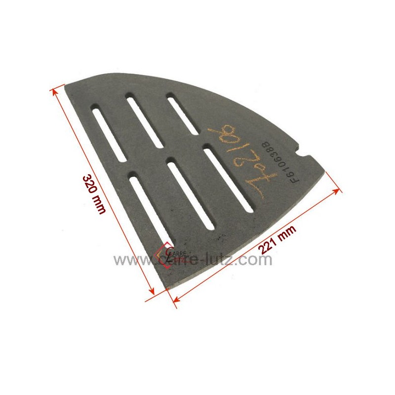 702106  F610638B - Grille gauche de poêle Invicta Pharos  31,40 €