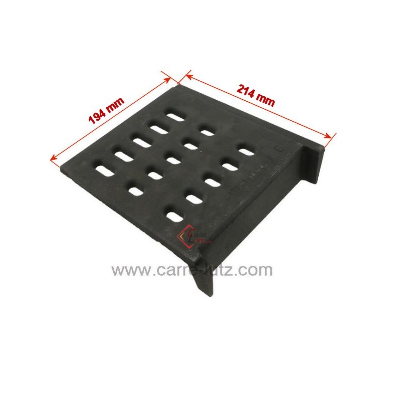 CP013921 - Grille foyére gauche de foyer Godin 374102