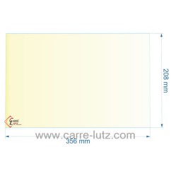 00359  verre réfractaire Vitrocéramique 356x208 mm P0052010 Deville 41,60 €