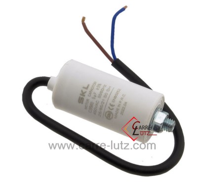 230036  Condensateur permanent à fils 5 MF 450V 4,80 €