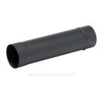 70590615  Tuyau émaillé noir mat diamètre 111 mm 66 cm 28,80 €