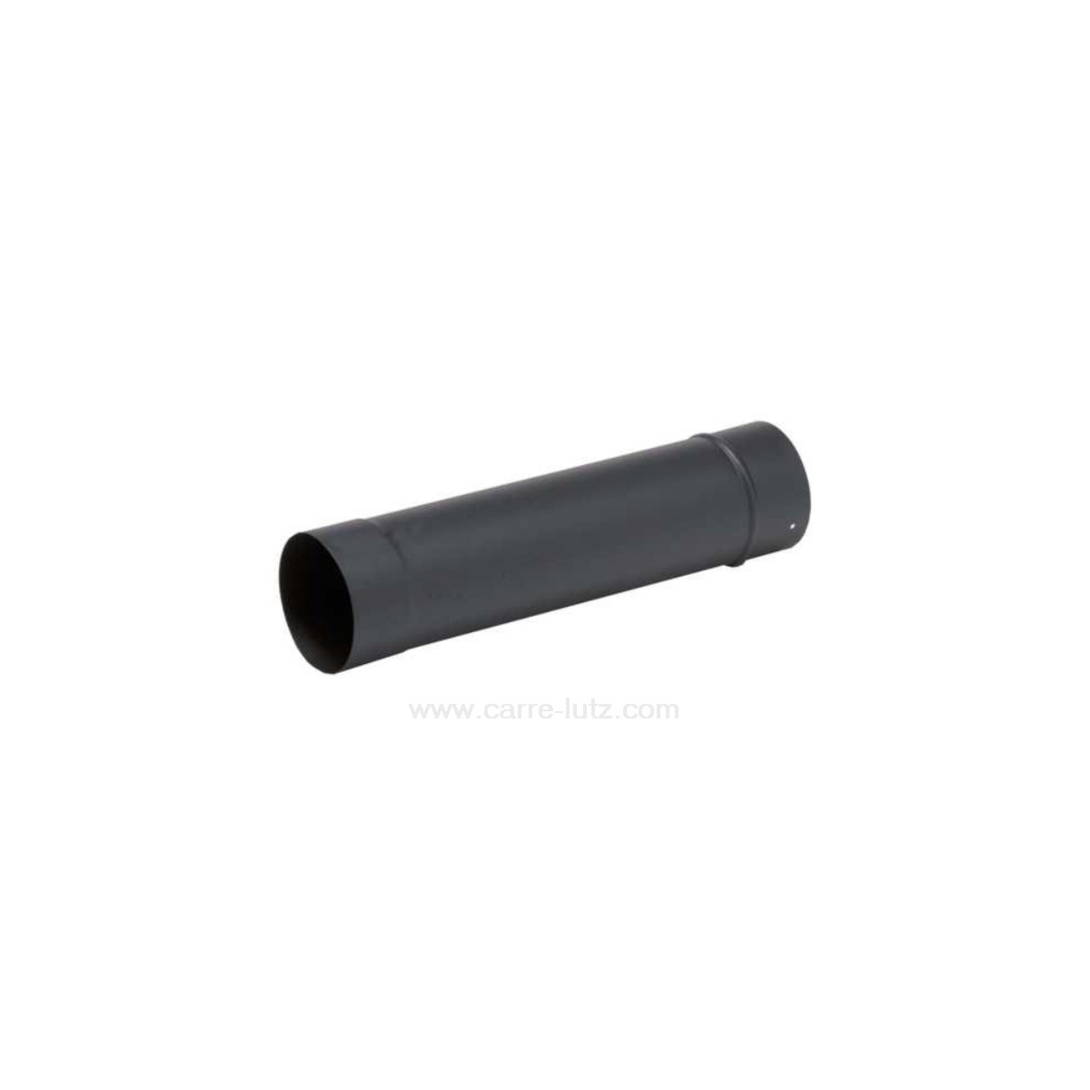 70590615  Tuyau émaillé noir mat diamètre 111 mm 66 cm 28,80 €