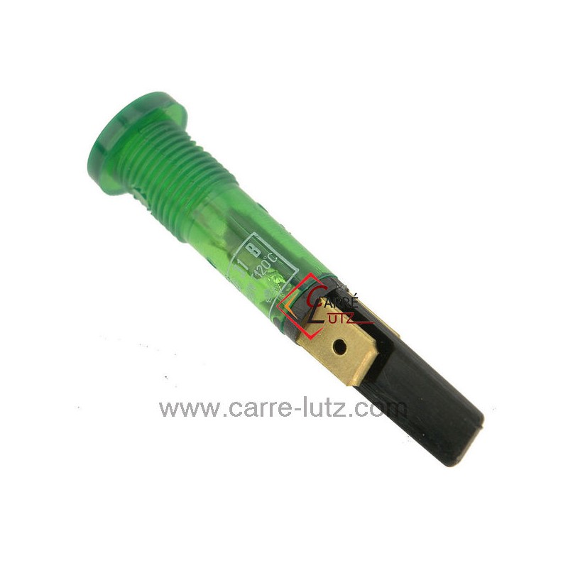 Voyant vert diamètre 10 mm 230V